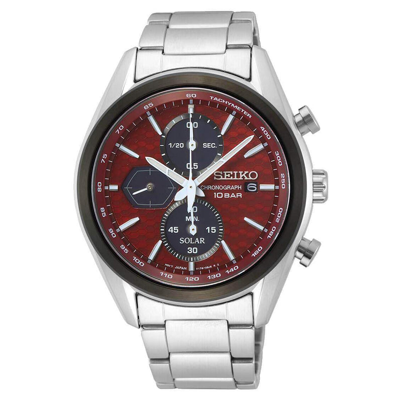 Seiko Herrenuhr Macchina Sportiva SSC771P1 Chronograph Solar - My Fine Jewellery