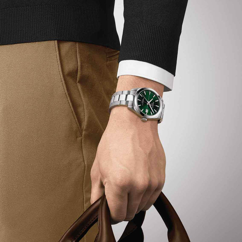 Gentleman Powermatic 80 Silicium T127.407.11.091.01 Herrenuhr - My Fine Jewellery