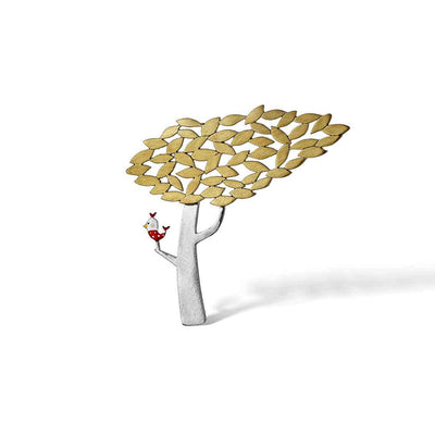 Brosche Sterlingsilber "Bird on the branch IX" MK74 - My Fine Jewellery