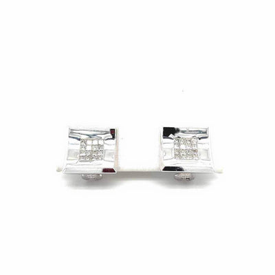 Ohrstecker, 750 Weißgold, Diamant - My Fine Jewellery