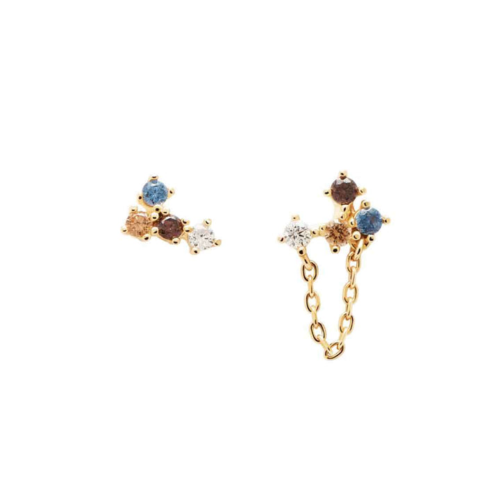 Ohrringe Fox, Sterlingsilber, vergoldet - My Fine Jewellery