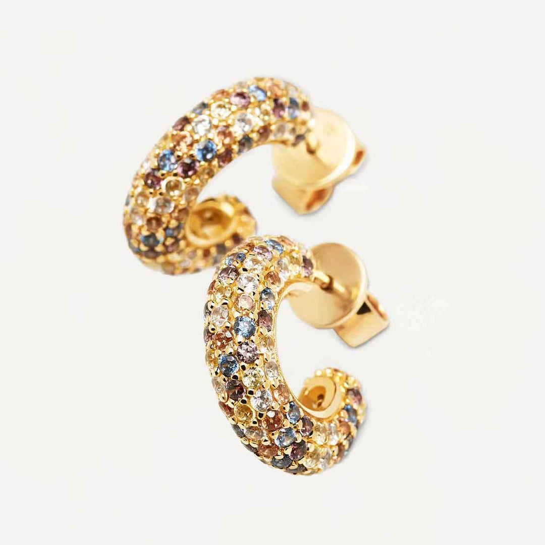 Ohrringe Tiger, Sterlingsilber, vergoldet - My Fine Jewellery