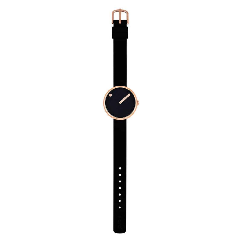 Picto Armbanduhr Schwarz 43311-0112R Damenuhr